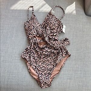 Leopard Print Swimsuit